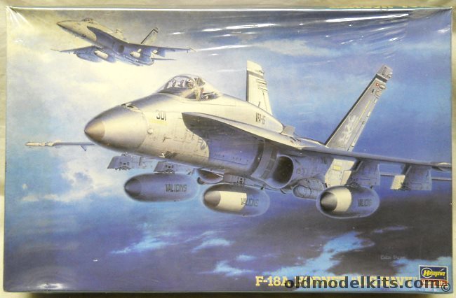 Hasegawa 1/48 F-18A Horent US Navy - (F/A-18), 07024 plastic model kit